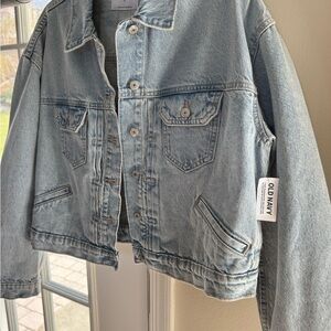 NWT Old Navy Light Blue Denim Jacket